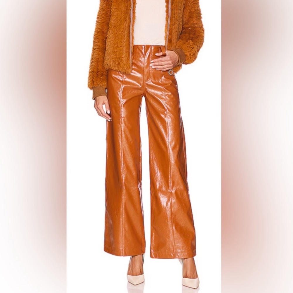 Free People Star Crossed Lovers Straight Pant, Twin Flame, sz 4
